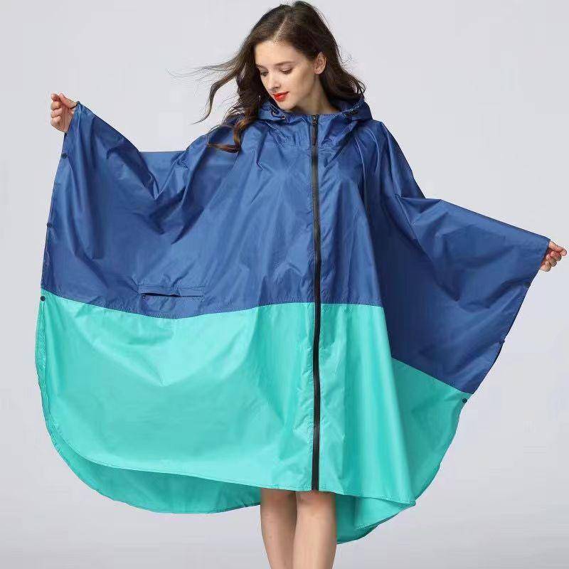 Große Größe Damen Atmungsaktiver Regenmantel Leichter Regenmantel Poncho Damen Wasserdichter Umhang Regenmäntel Erwachsene Winddichte Regenbekleidung von Joom DACH