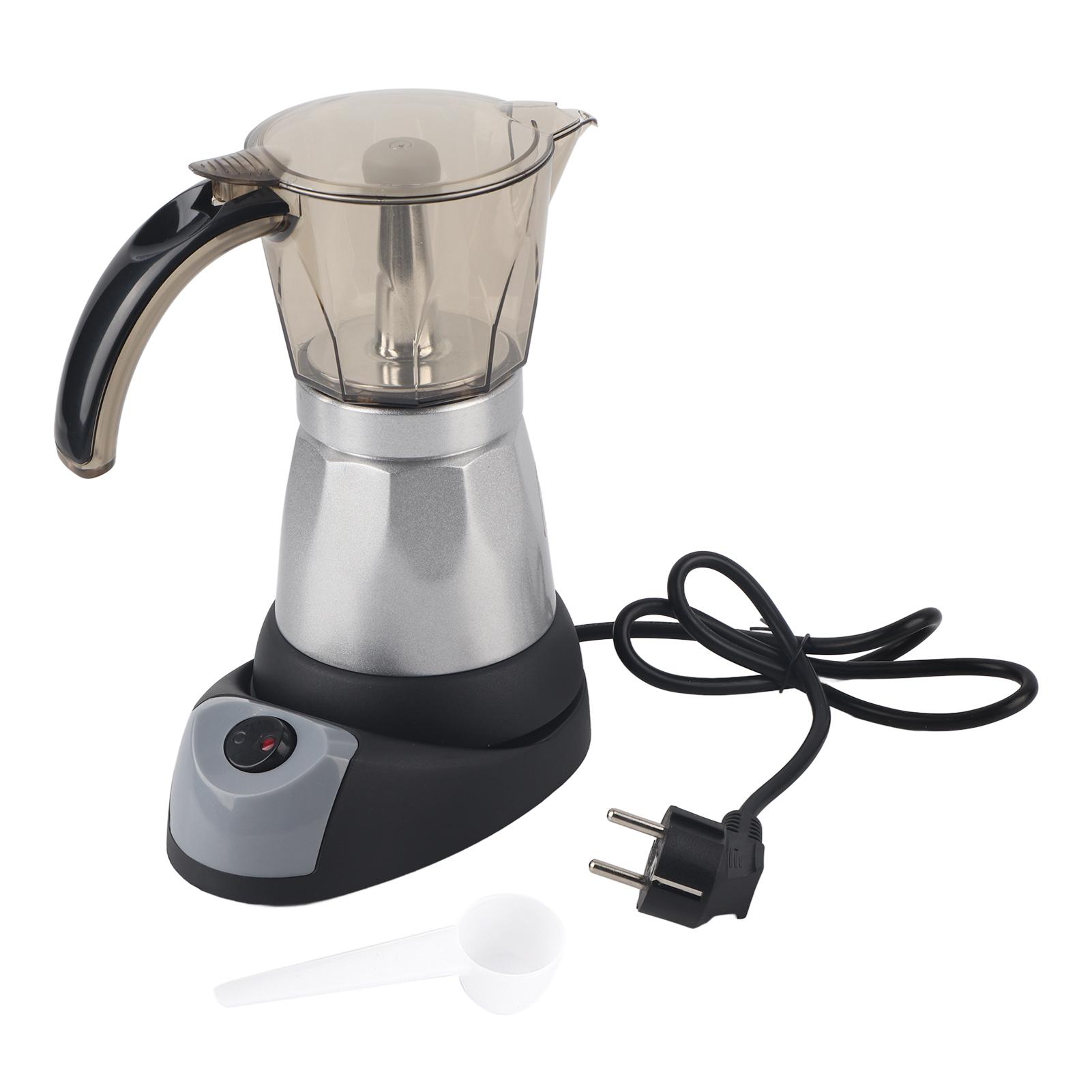 Große Kapazität Elektrische Moka Topf Herdplatte Espresso Kaffee Maker Kaffee Perkolator 150ml von Joom DACH