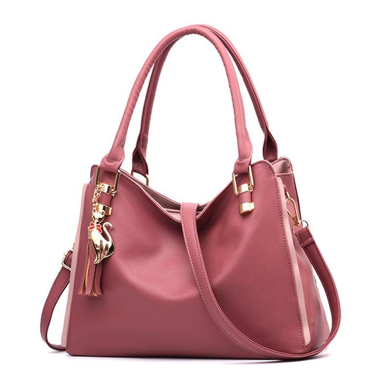 Große Kapazität Ledertasche für Frauen einfache Temperament Handtasche Quaste Umhängetaschen Umhängetaschen 32*14*23cm dunkel rosa Große Kapazität Ledertasche für Frauen einfache Temperament Handtasche Quaste Umhängetaschen Umhängetaschen 32*14*23cm dunkel rosa von Joom DACH