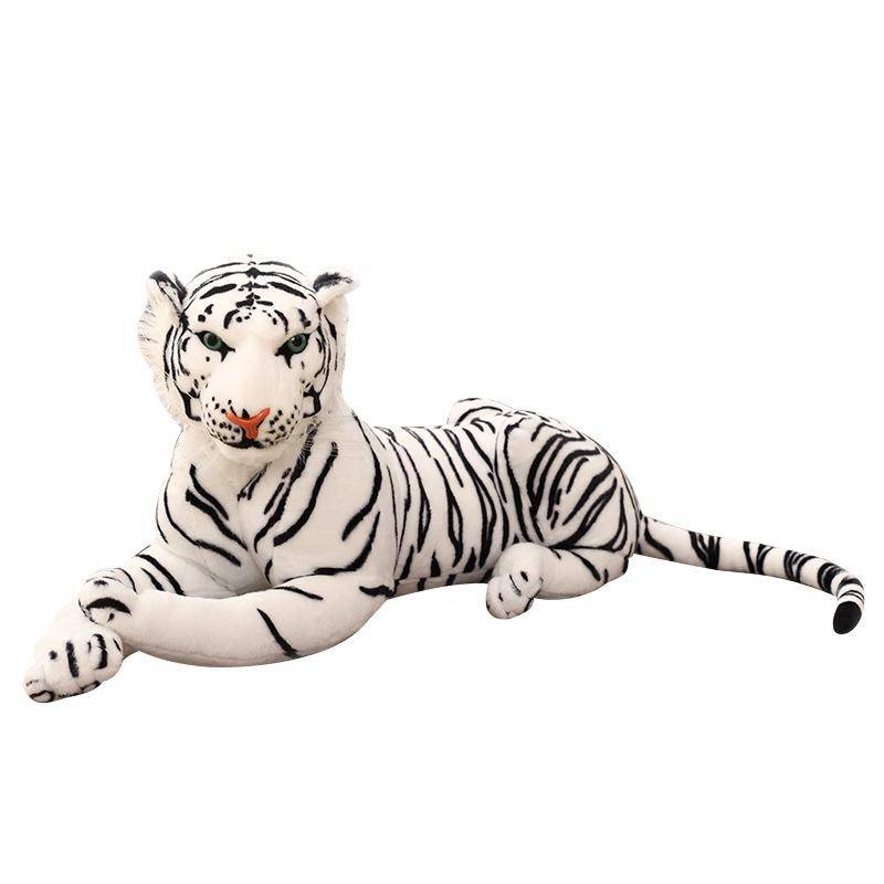 Große Puppe Ein Meter Tiger Plüschpuppe Großer Tiger Schlafkissen Stoffpuppe Kindergeburtstagsgeschenk 110cm von Joom DACH