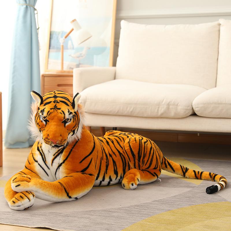 Große Puppe Ein Meter Tiger Plüschpuppe Großer Tiger Schlafkissen Stoffpuppe Kindergeburtstagsgeschenk 50cm von Joom DACH