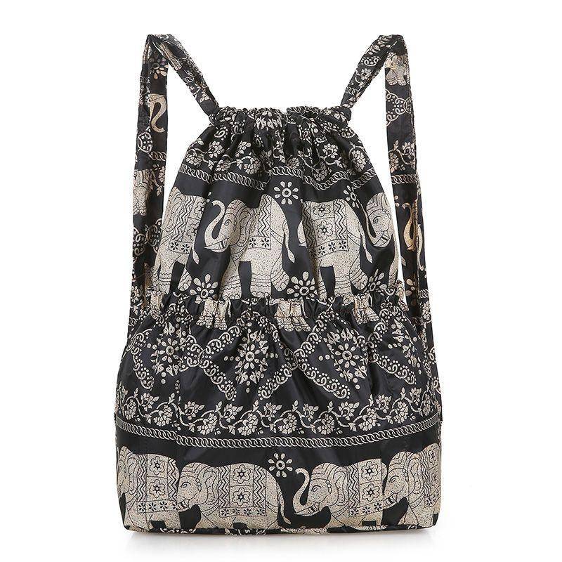 Großer Strahl Faltbarer Leichter Rucksack Damen Reiserucksack Student Freizeitrucksack Einkaufstasche Damen von Joom DACH