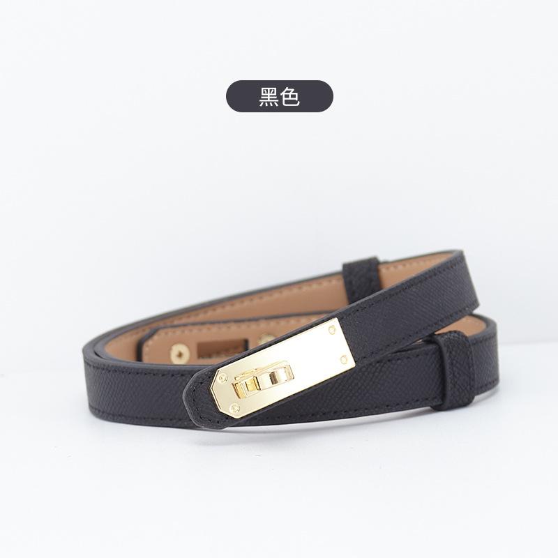 Gürtel Damen Hochwertige Lederdekoration Mode Rindsleder Ledermantel H Home Gürtel Damen Vielseitiger Gürtel Gürtel schwarz von Joom DACH