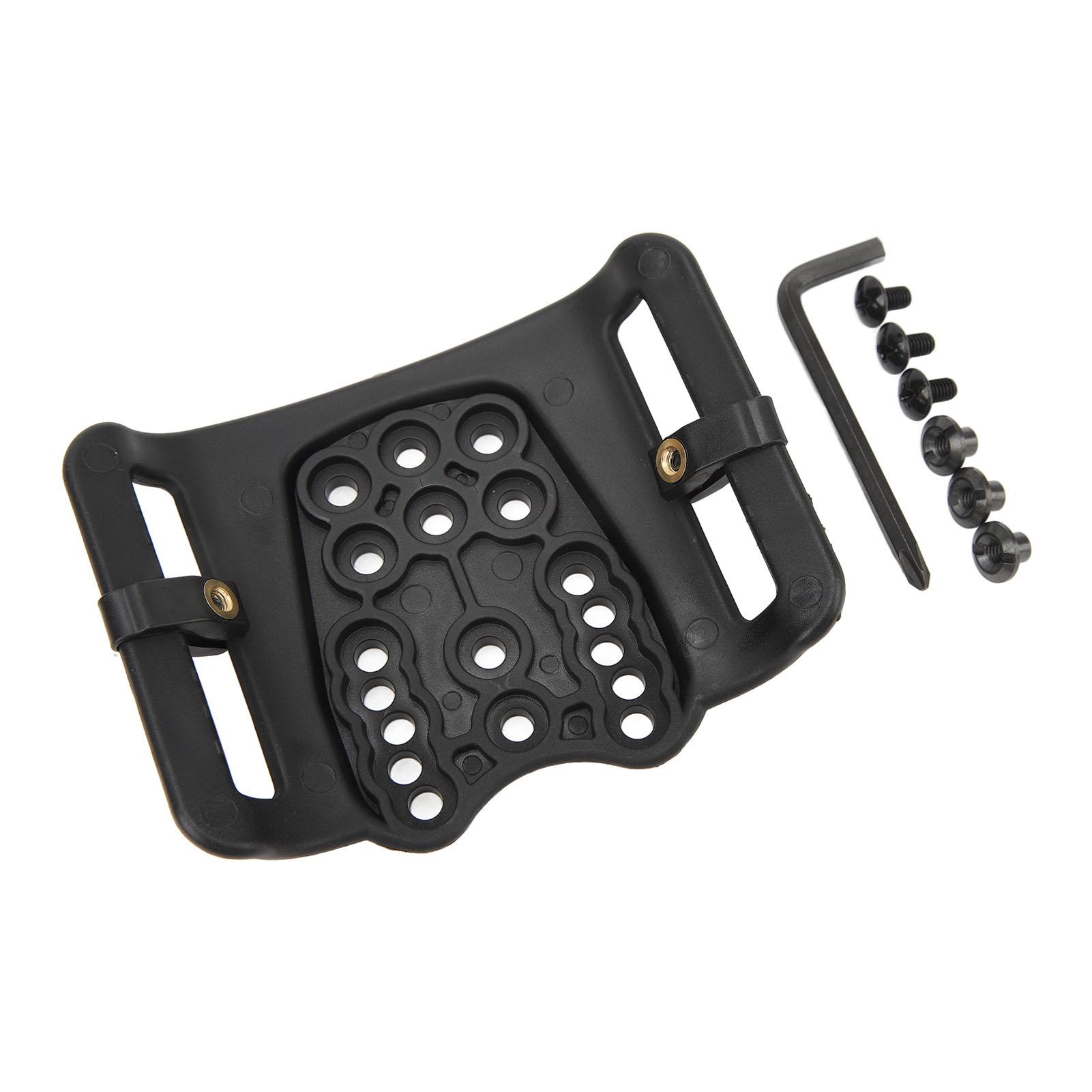 Gürtel Schnellzieh-Adapter Schwarz Frei Einstellbar Nylon Mehrere Löcher Weit Verbreitet Taillengürtel-Adapter von Joom DACH