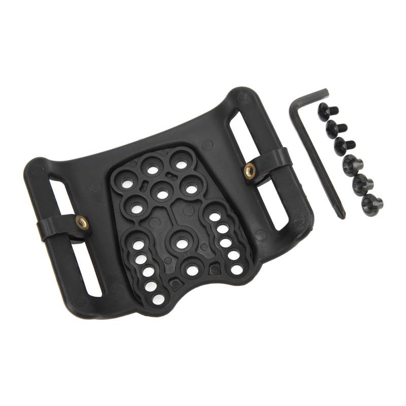 Gürtel Schnellzieh-Adapter Schwarz Frei Einstellbar Nylon Mehrere Löcher Weit Verbreitet Taillengürtel-Adapter von Joom DACH