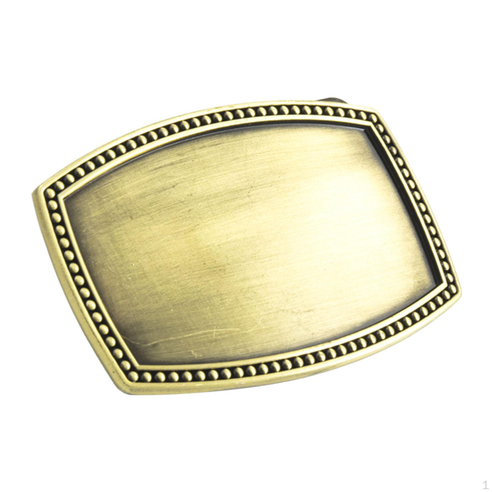 Gürtelschnalle Rohling DIY Rechteckschnallen für gold von Joom DACH