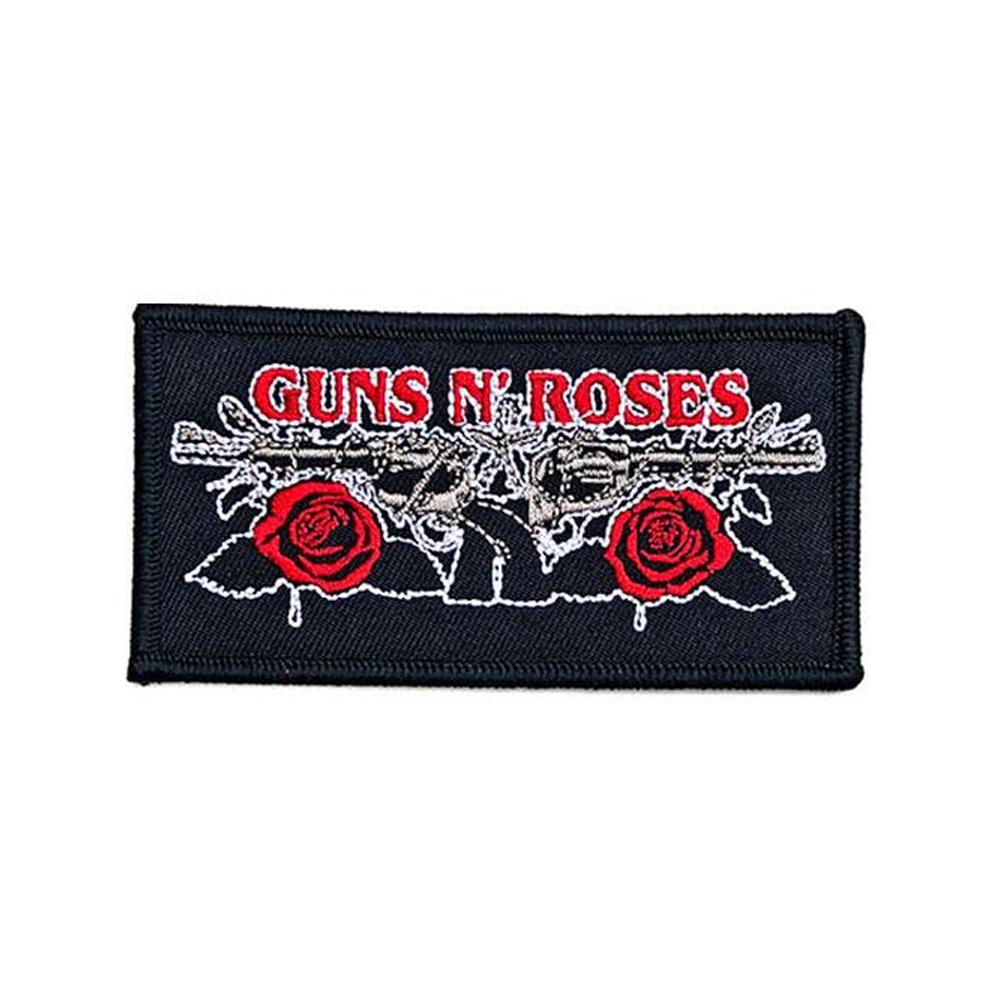 Guns N Roses Vintage Pistolen Aufnäher zum Aufbügeln One Size schwarz/rot Guns N Roses Vintage Pistolen Aufnäher zum Aufbügeln One Size schwarz/rot von Joom DACH