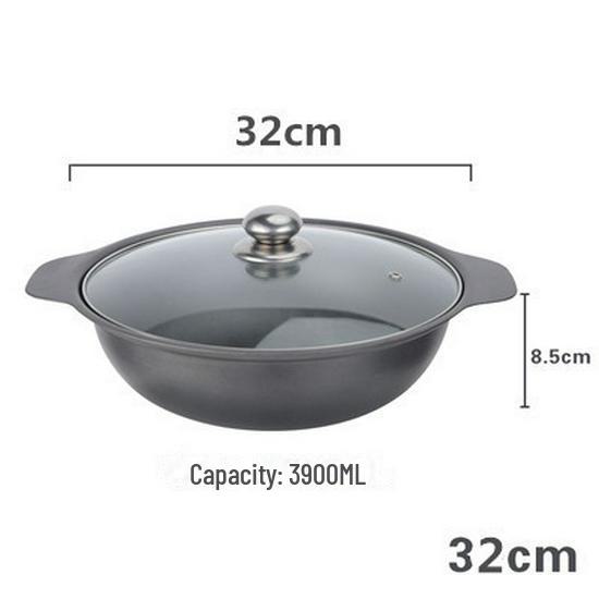 Gusseiserner Tontopf im Hongkong-Stil für geschmortes Hühnchen mit Reis 32cm clay pot with glass lid von Joom DACH