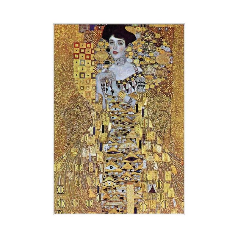 Gustav Klimt Porträt von Block Bauer, auf Papier montierter Druck 40cm x von Joom DACH