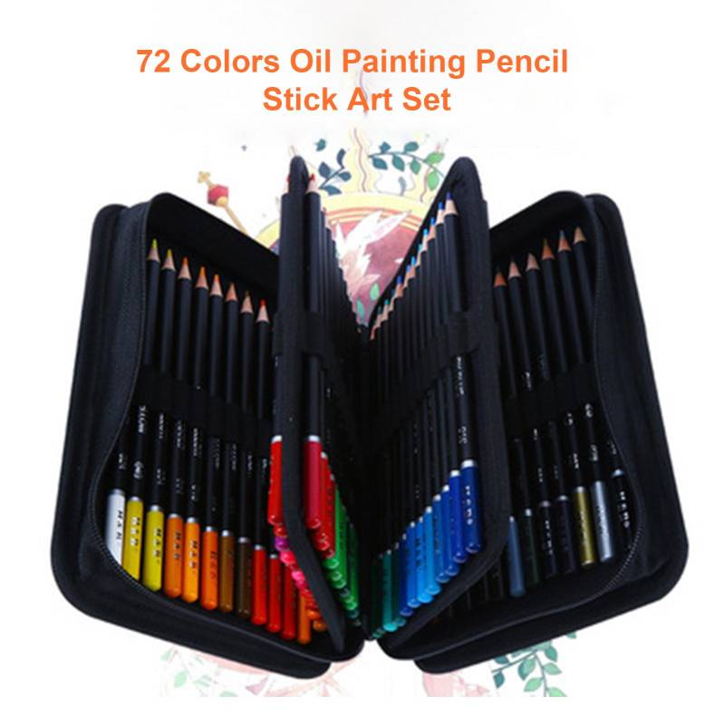 Ölgemälde Bleistift mit 1 * Radiergummi/1 * Spitzer Stick Art Set Kit auf Ölbasis weich 72pcs Ölgemälde Bleistift mit 1 * Radiergummi/1 * Spitzer Stick Art Set Kit auf Ölbasis weich 72pcs von Joom DACH