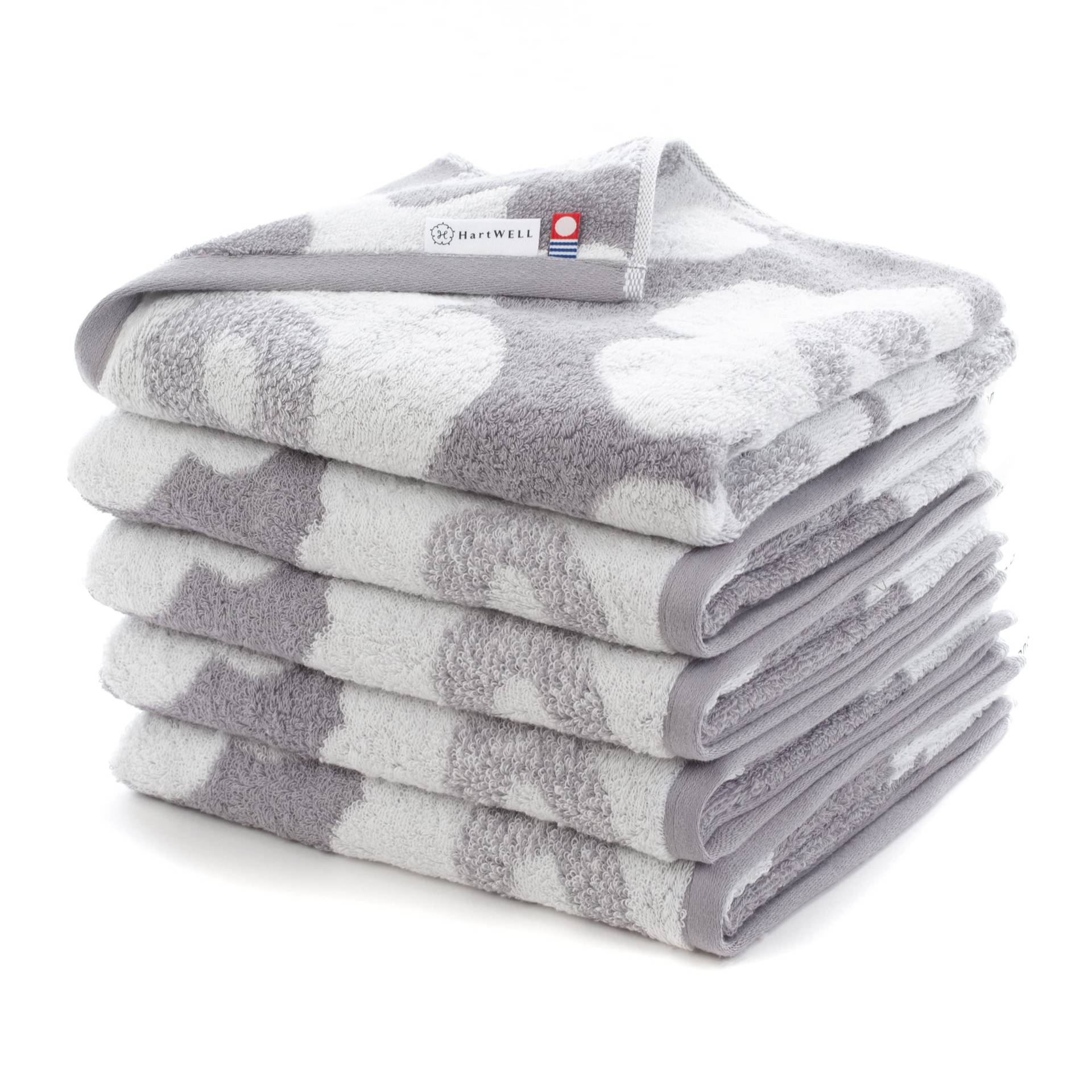 HARTWELL Imabari Handtuch Skandinavisches Nordisches Handtuch Mini-Badetuch HARTWELL Skandinavisches Muster Skandinavisches kleines Badetuch Einfache weiche Schleife von Joom DACH