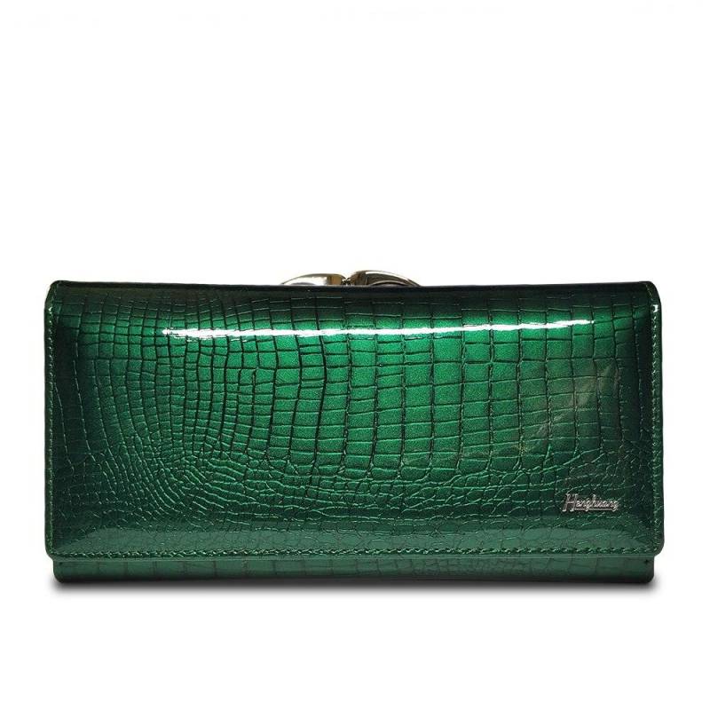 HH Alligator Damen-Geldbörsen, luxuriöses Patent-Krokodil-echtes Leder, Damen-Clutch-Geldbörse, Haspe, lange Münze, multifunktionale Geldbörsen 18.5*10*3.5cm grün HH Alligator Damen-Geldbörsen, luxuriöses Patent-Krokodil-echtes Leder, Damen-Clutch-Geldbörse, Haspe, lange Münze, multifunktionale Geldbörsen 18.5*10*3.5cm grün von Joom DACH