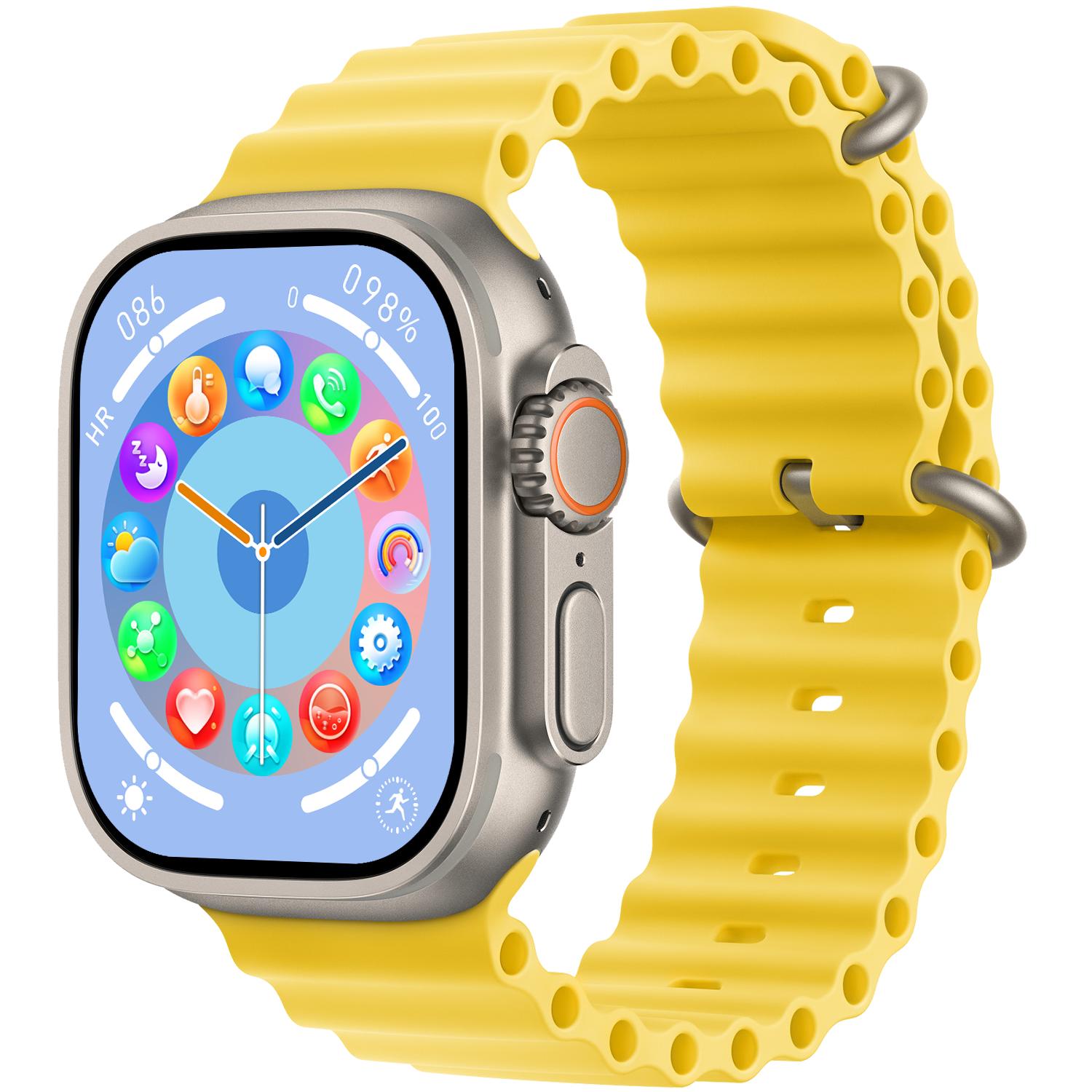 HK10 Ultra 3 Max AMOLED Smart Watch Sharing Mobile Network Herren Damen Sportuhren 2GB lokale Musik Smartwatch für Android IOS von Joom DACH