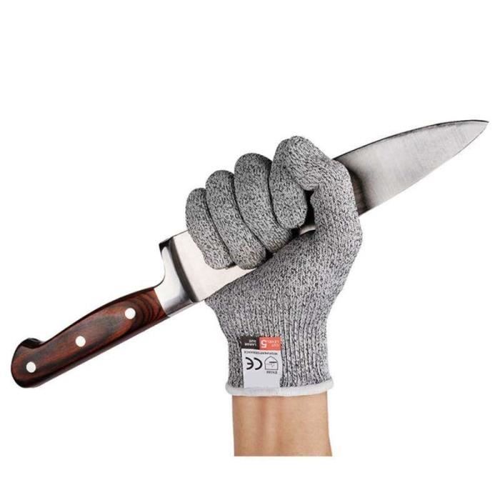 HT10845-HAUSHALTSHANDSCHUH.Schnittfeste Handschuhe für Männer. Frauen und Kinder. 1 Paar. Niveau 5 HPPE. Gants de sécurité résistants aux von Joom DACH