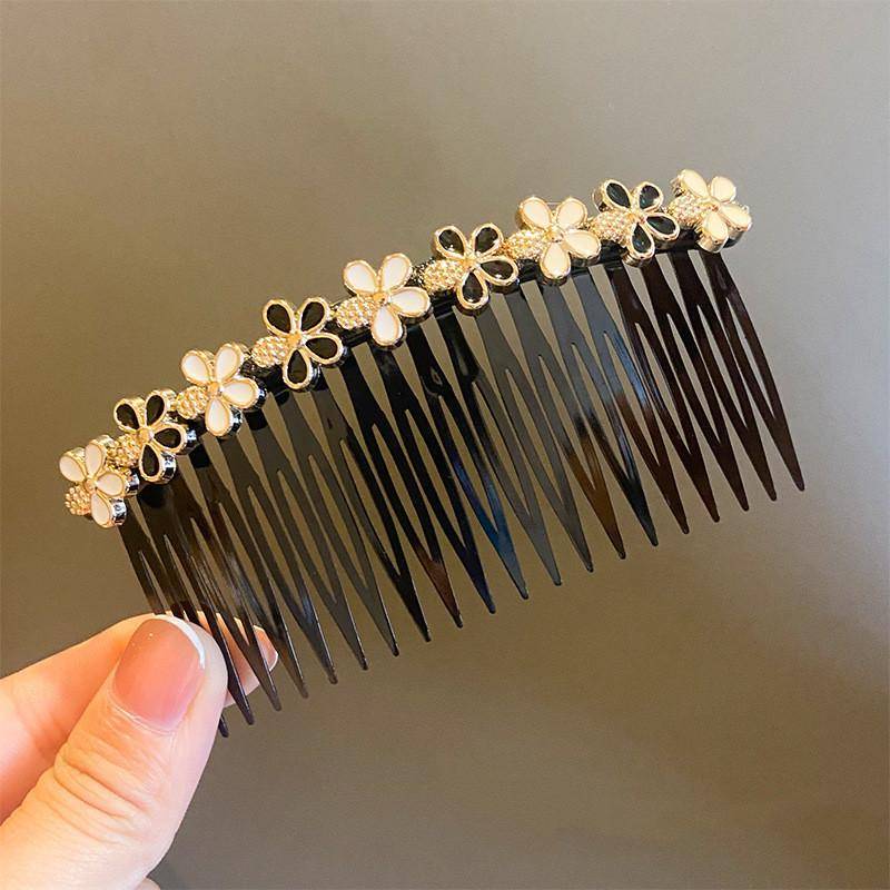 Haarkamm Clip Damen Haarschmuck Pony Haarspange Hinterkopf Kopfschmuck Rutschfeste gebrochene Haare Finishing-Tools Haarspange Haarnadel 11*5cm von Joom DACH