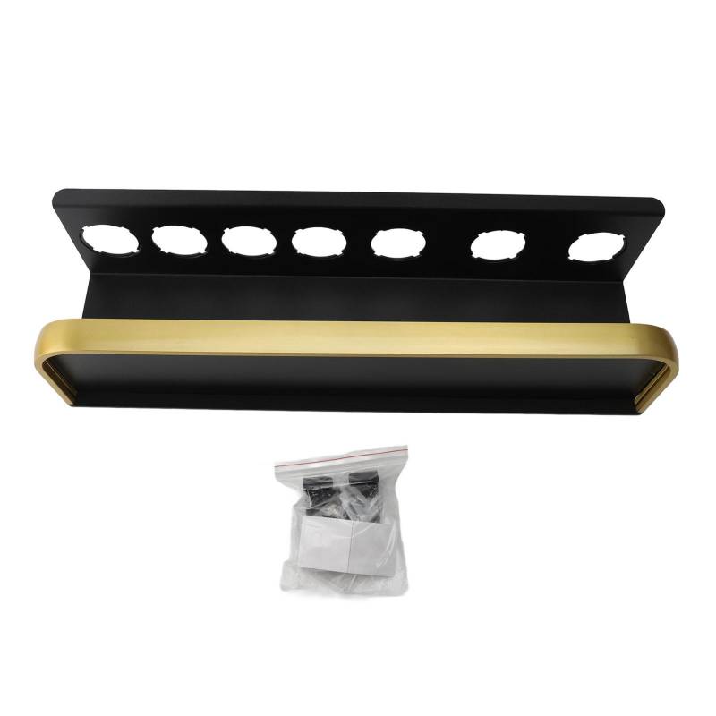 Haarwerkzeug Wandhalterung Organizer Starke Tragfähigkeit Multifunktionales Badezimmer Stylingwerkzeug Wand gold von Joom DACH