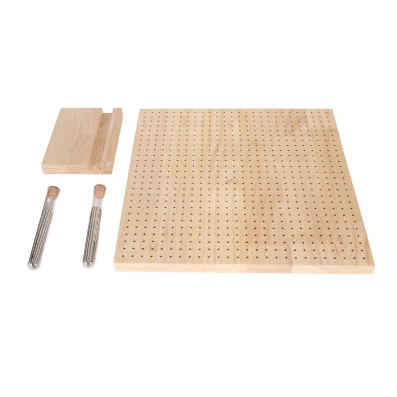 Häkel-Blockbrett Anti-Stretch Handgemacht Strick-Block Holzbrett Für Mädchen Mütter von Joom DACH