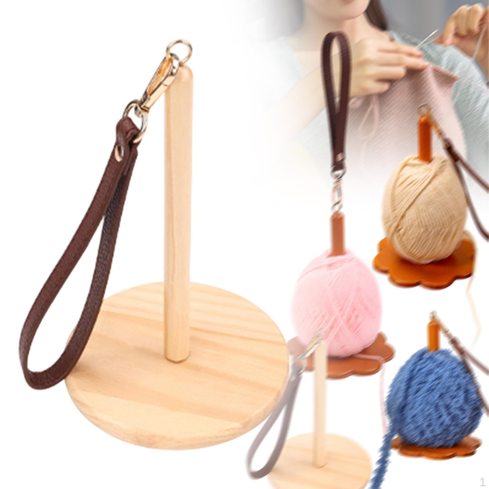 Häkelgarnhalter Fadenhalter Knäuel Spule Organizer zum Stricken Style B von Joom DACH