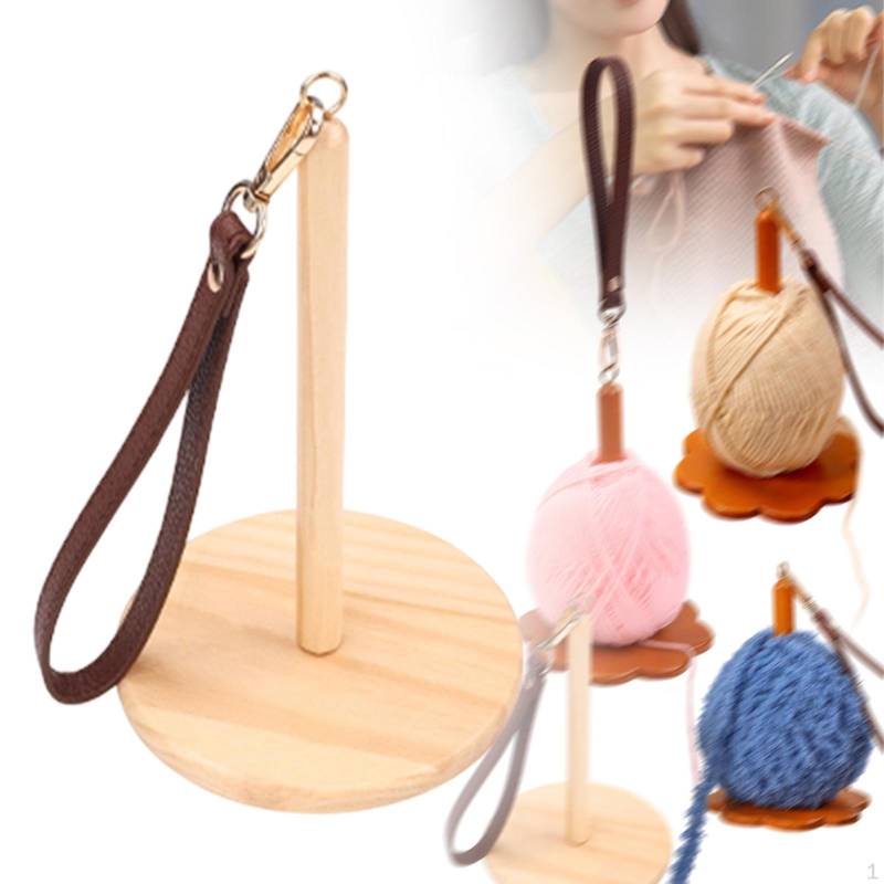 Häkelgarnhalter Fadenhalter Knäuel Spule Organizer zum Stricken Style B von Joom DACH