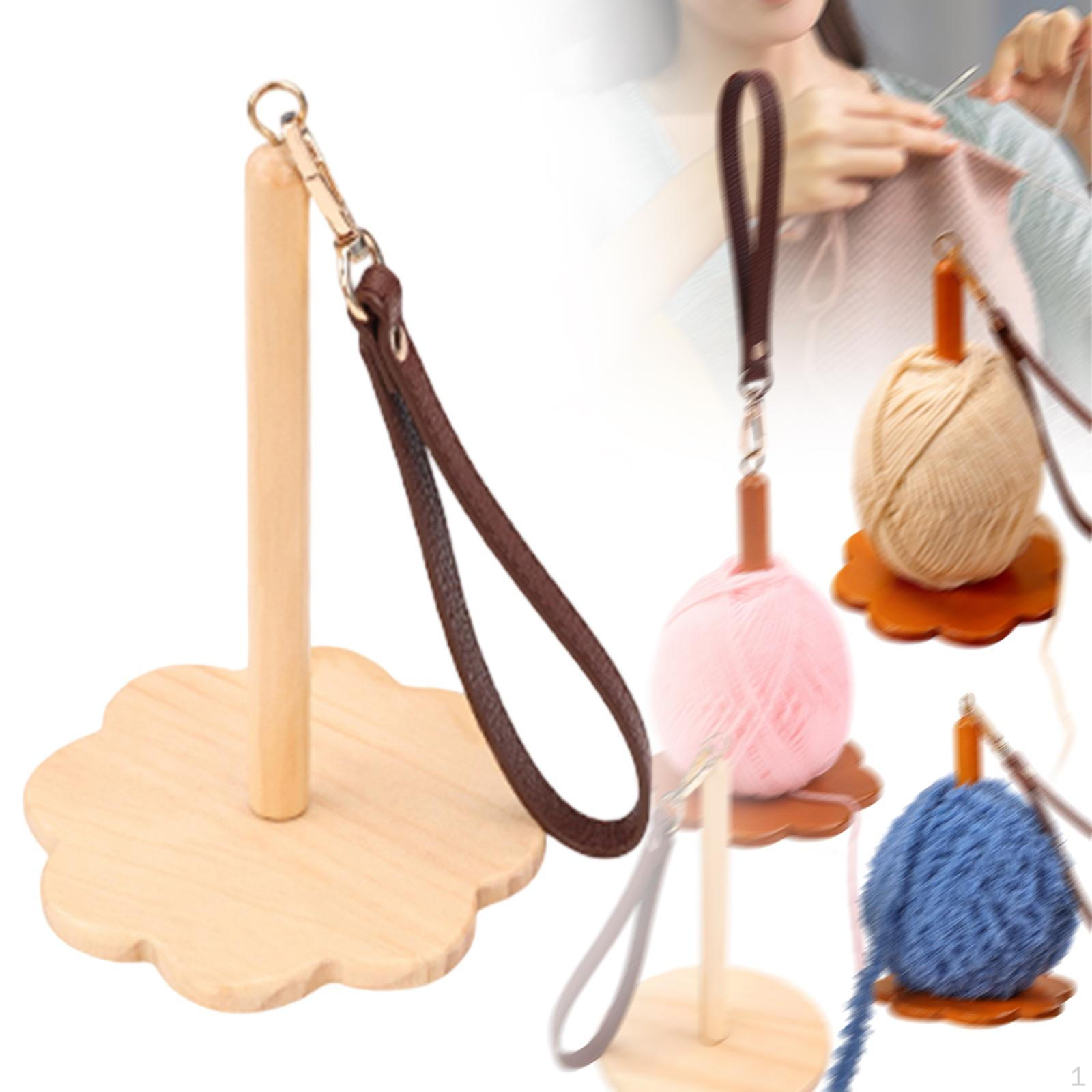 Häkelgarnhalter Fadenhalter Knäuel Spule Organizer zum Stricken Style C von Joom DACH