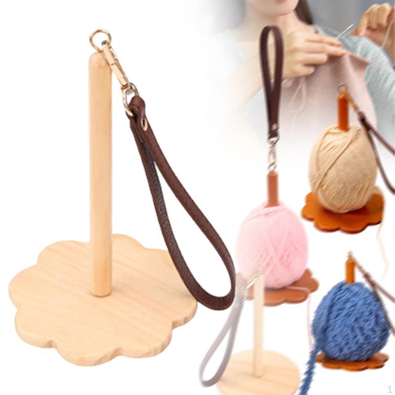 Häkelgarnhalter Fadenhalter Knäuel Spule Organizer zum Stricken Style C von Joom DACH