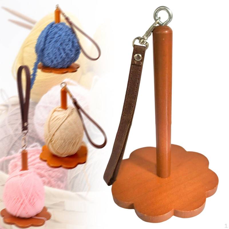 Häkelgarnhalter Fadenhalter Knäuel Spule Organizer zum Stricken Style E von Joom DACH