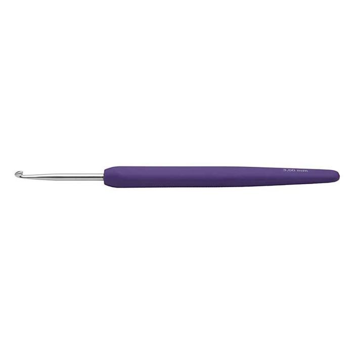 Häkelnadel - Nicht angegeben - Ref. 42382 - Ergonomisch - Aluminium - Kunststoffgriff von Joom DACH