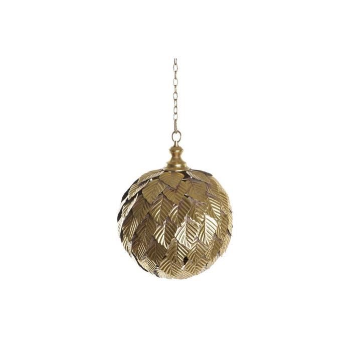Hängeleuchte - Nicht spezifiziert - 30 x 30 x 39 cm - Goldfarbenes Metall - Zeitgenössisches Design - Innenbereich Hängeleuchte - Nicht spezifiziert - 30 x 30 x 39 cm - Goldfarbenes Metall - Zeitgenössisches Design - Innenbereich von Joom DACH