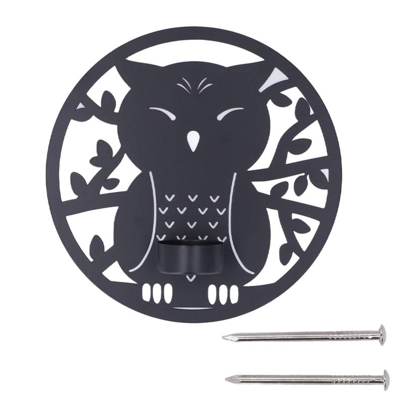 Hängender Kerzenhalter Eisen Retro-Stil Innovativer Wand-Kerzenhalter für Heimwand von Joom DACH