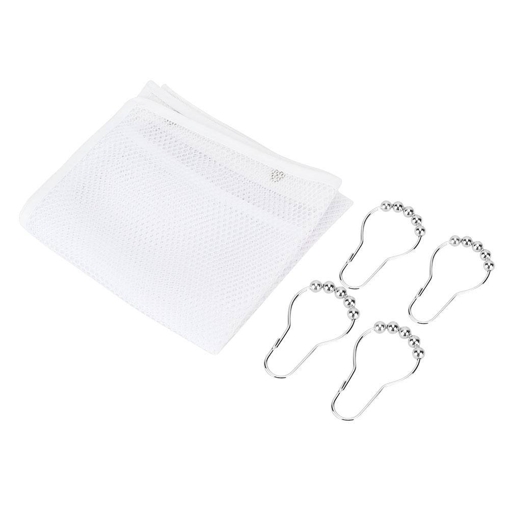 Hängender Netz Bad Dusch Organizer Großer Duschkorb Badezimmerzubehör (S-förmiger Haken) von Joom DACH