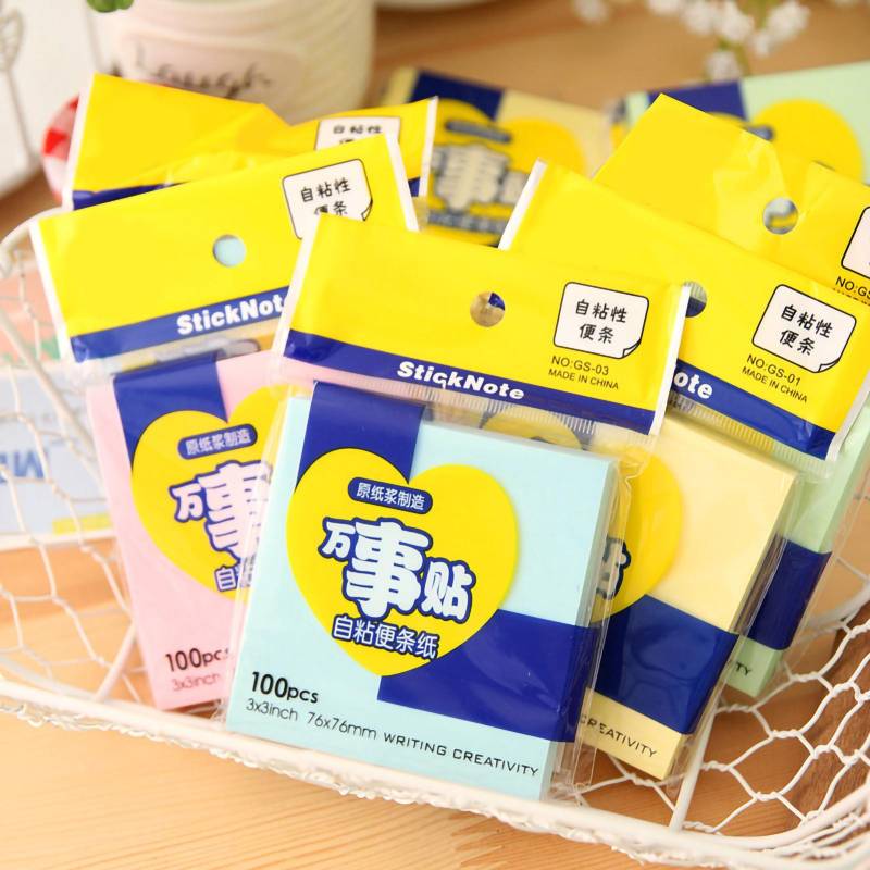 Haftnotizen 3x3in Mittelgroß Glatt Schreibend Tragbar Breite Anwendung Sicherer Halt Keine Ausblutende Tinte Haftnotizen 3x3in Mittelgroß Glatt Schreibend Tragbar Breite Anwendung Sicherer Halt Keine Ausblutende Tinte von Joom DACH