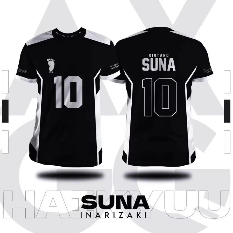 Haikyuu Inarizaki Cosplay Trikot 3D MIYA Druck Kind Anime T-Shirt Sommer Herren Damen Kurzarm Y2k Top Lässiges Volleyballkostüm M Haikyuu Inarizaki Cosplay Trikot 3D MIYA Druck Kind Anime T-Shirt Sommer Herren Damen Kurzarm Y2k Top Lässiges Volleyballkostüm M von Joom DACH