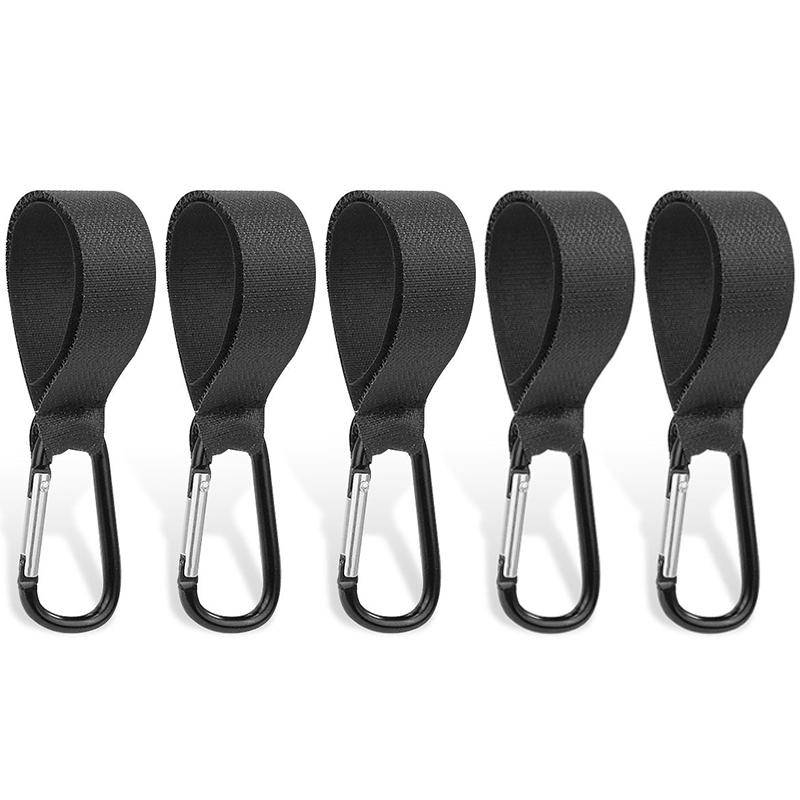 Haken für Kinderwagen, Aluminiumlegierung, Schnallen, Clips, Karabiner, Multifunktions-Haushaltswagen, Wickeltasche, Organizer, Haken, Kinderwagen-Aufhänger von Joom DACH