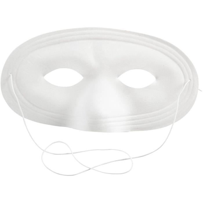 Halbmaske – nicht näher bezeichnet – 10 x 17,5 cm – Samtoberfläche – Gummibänder enthalten – Erwachsene von Joom DACH