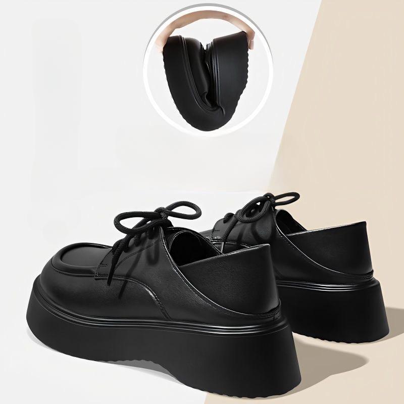 Halbschuhe Damen Schuhe Zwei-Wege Französische Schwarze Lederschuhe Weiche Sohle Lederschuhe Pumps Arbeit Weiche Sohle Schuhe Superweiche Slipper 40 von Joom DACH