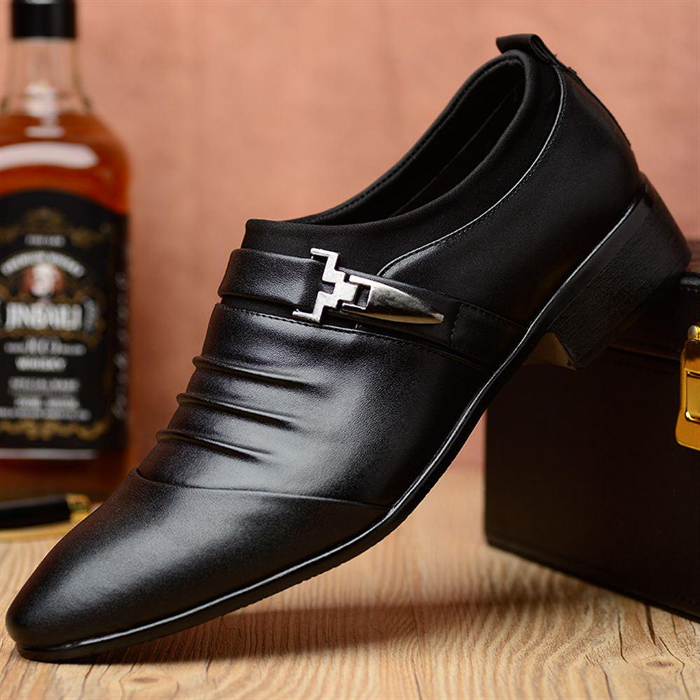Halbschuhe Herren Stahl Spitzschuh Herren Italienische Lederschuhe Versteckter Absatz Formelle Schuhe 38 Halbschuhe Herren Stahl Spitzschuh Herren Italienische Lederschuhe Versteckter Absatz Formelle Schuhe 38 von Joom DACH