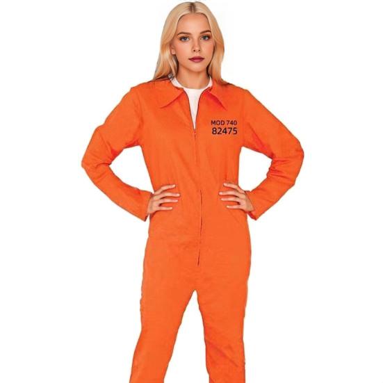 Halloween Gefangener Cosplay Overall mit Fesseln Halloween Unisex Kinder Erwachsene Rollenspiel Outfit Lange Ärmel Revers S orange Halloween Gefangener Cosplay Overall mit Fesseln Halloween Unisex Kinder Erwachsene Rollenspiel Outfit Lange Ärmel Revers S orange von Joom DACH