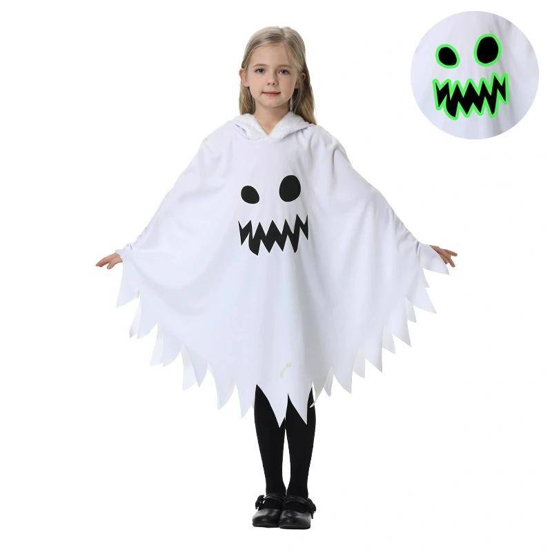 Halloween Kinder Cosplay Kostüm Weiß Schwarz Leuchtender Geist Leuchtendes Gesicht Umhang Schal Party Verkleidungskostüm Jungen Umhang Mädchen 100 Halloween Kinder Cosplay Kostüm Weiß Schwarz Leuchtender Geist Leuchtendes Gesicht Umhang Schal Party Verkleidungskostüm Jungen Umhang Mädchen 100 von Joom DACH