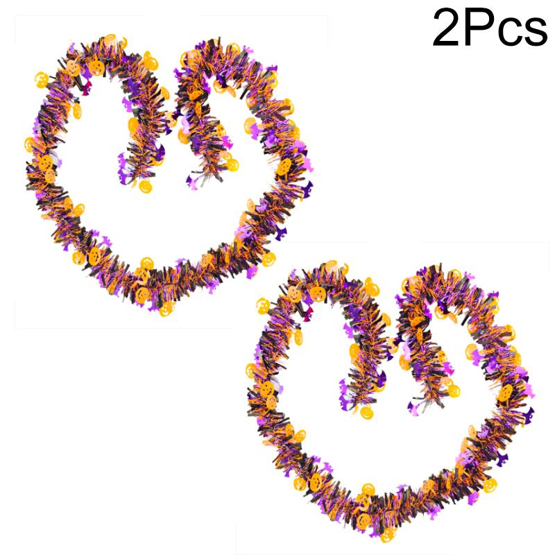 Halloween Wandbehang Anordnen Requisiten Cartoon Geist Party Dekoration Mehrfarbig Anhänger Simulierte Fledermaus Zuhause Garten 200cm 2pcs von Joom DACH