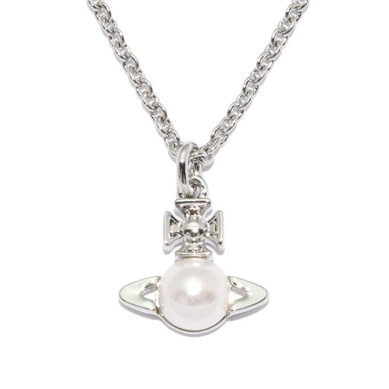 Halskette Collier Kette Anhänger BALBINA Orb Pearl 63020323 02P118 Geburtstagsgeschenk für Frau Freundin [Vivienne Westwood] Damen [Artikel] von Joom DACH