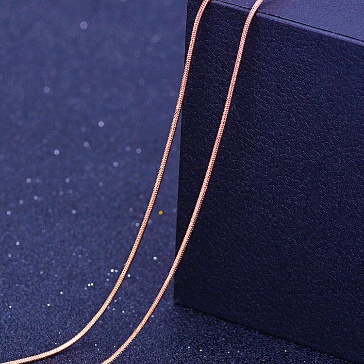 Halskette Elegante Damen Sechs Lässige Roségold Winzige Halskette Kupfer Party Täglicher Schmuck von Joom DACH