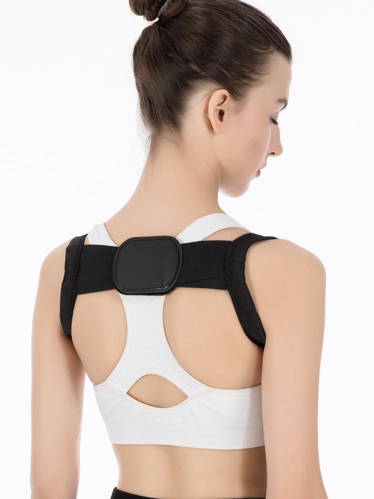 Haltungskorrektor Anti-Buckel-Korrektor Frauen Männer Haltungskorrektur Rückenstabilisator Verstellbare Rückenstütze Rückenbegradiger L schwarz von Joom DACH