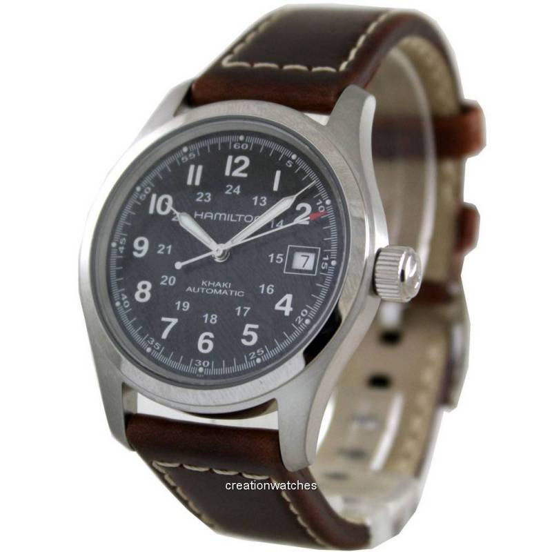 Hamilton Khaki Field H70455533 Herrenuhr schwarz von Joom DACH