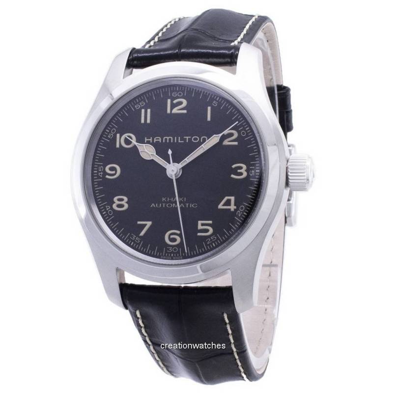 Hamilton Khaki Field Murph H70605731 Automatische analoge Herrenuhr schwarz von Joom DACH