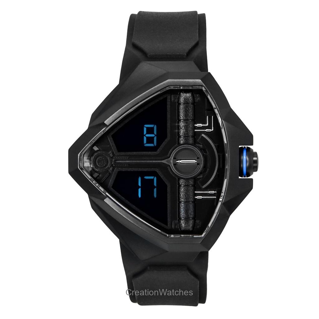 Hamilton Ventura Edge Dune Limited Edition Kautschukarmband Schwarzes Zifferblatt Quarz H24624330 100M Herrenuhr schwarz von Joom DACH