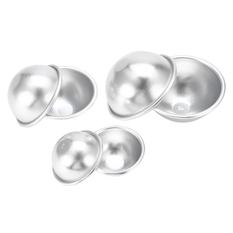 Handgefertigte Aluminiumlegierung Badekugelformen Sprudelnde Bastelarbeiten DIY Kuchenform Werkzeuge von Joom DACH