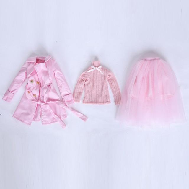 Handgemachte Puppe Kleidung Kleid 60 cm BJD Puppe Kleidung Mode Casual Anzug Kleid für 1/3 Puppe Zubehör Mädchen Spielzeug kinder Geschenke von Joom DACH