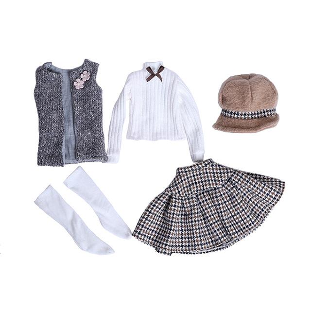 Handgemachte Puppe Kleidung Kleid 60 cm BJD Puppe Kleidung Mode Casual Anzug Kleid für 1/3 Puppe Zubehör Mädchen Spielzeug kinder Geschenke von Joom DACH