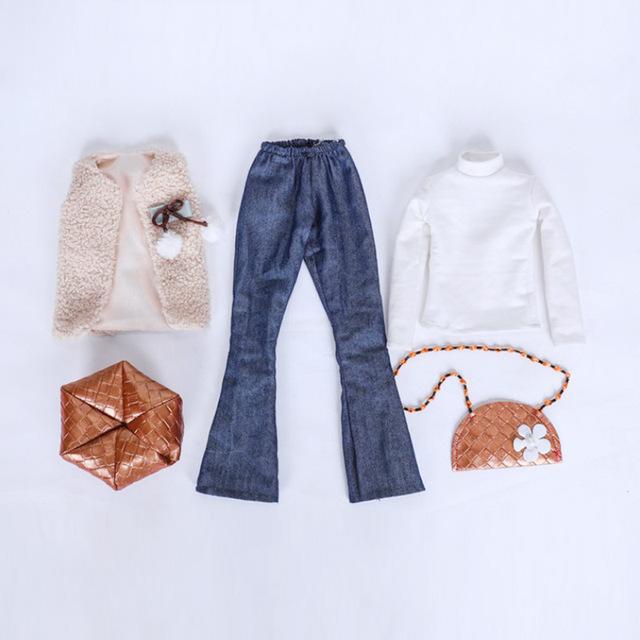 Handgemachte Puppe Kleidung Kleid 60 cm BJD Puppe Kleidung Mode Casual Anzug Kleid für 1/3 Puppe Zubehör Mädchen Spielzeug kinder Geschenke von Joom DACH
