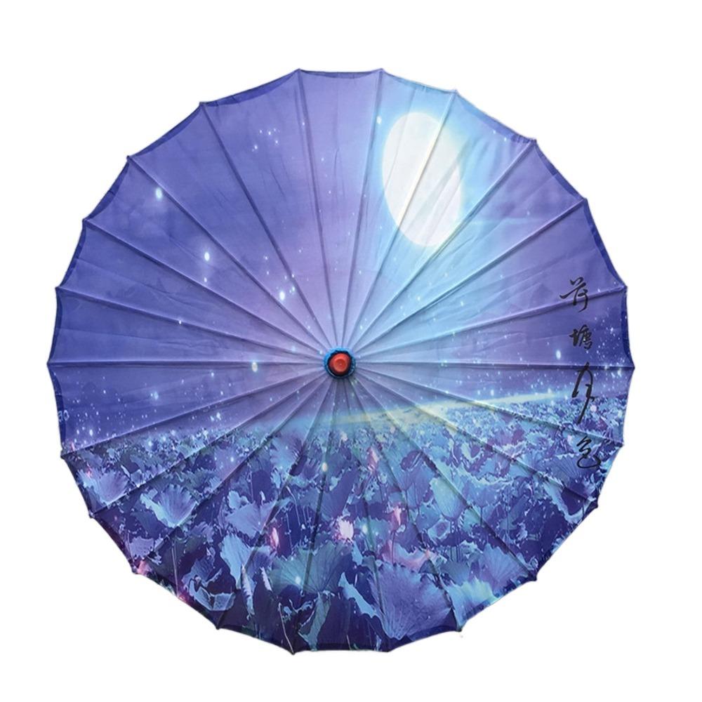 Handgemachte Seidentuch Damen Regenschirm Wasserdicht Chinesisches Ölpapier Regenschirm Party Style 11 von Joom DACH